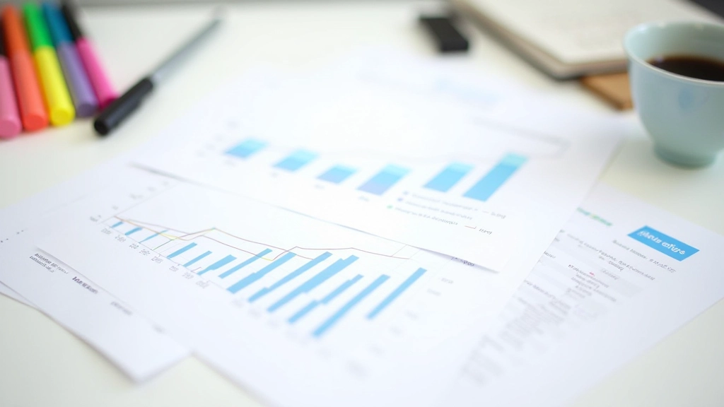 Organized notes and research materials spread on workspace showing competitive landscape mapping